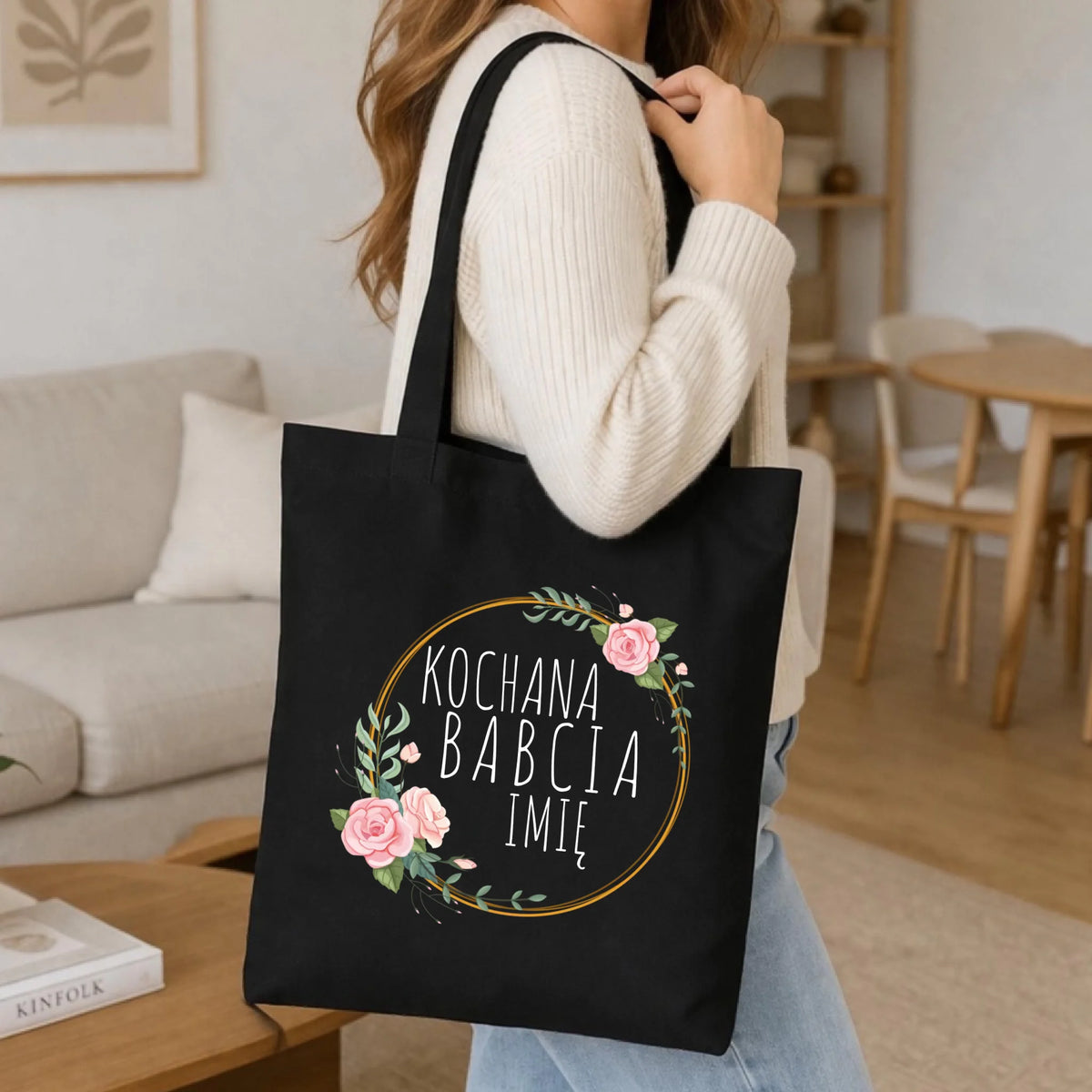 Torba dla babci - Kochana Babcia - personalizowana B10