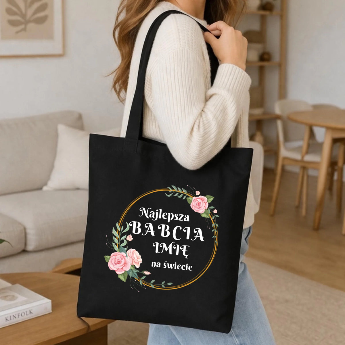 Torba dla babci - Najlepsza babcia na Świecie - personalizowana B04