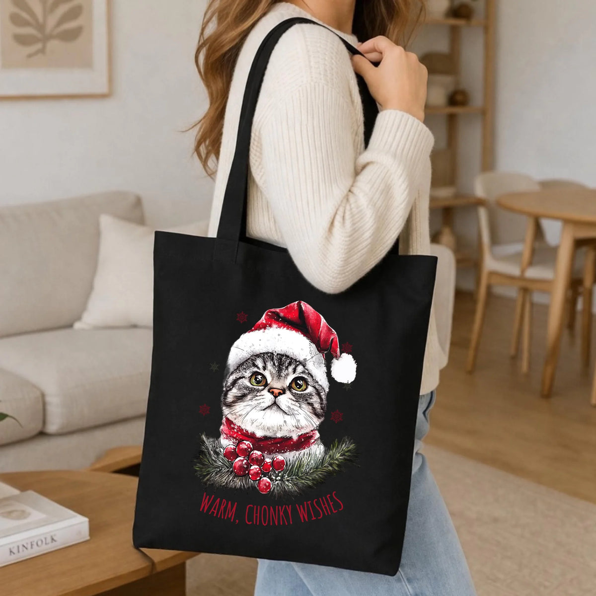 Torba świąteczna - Warm, Chonky Wishes BN36