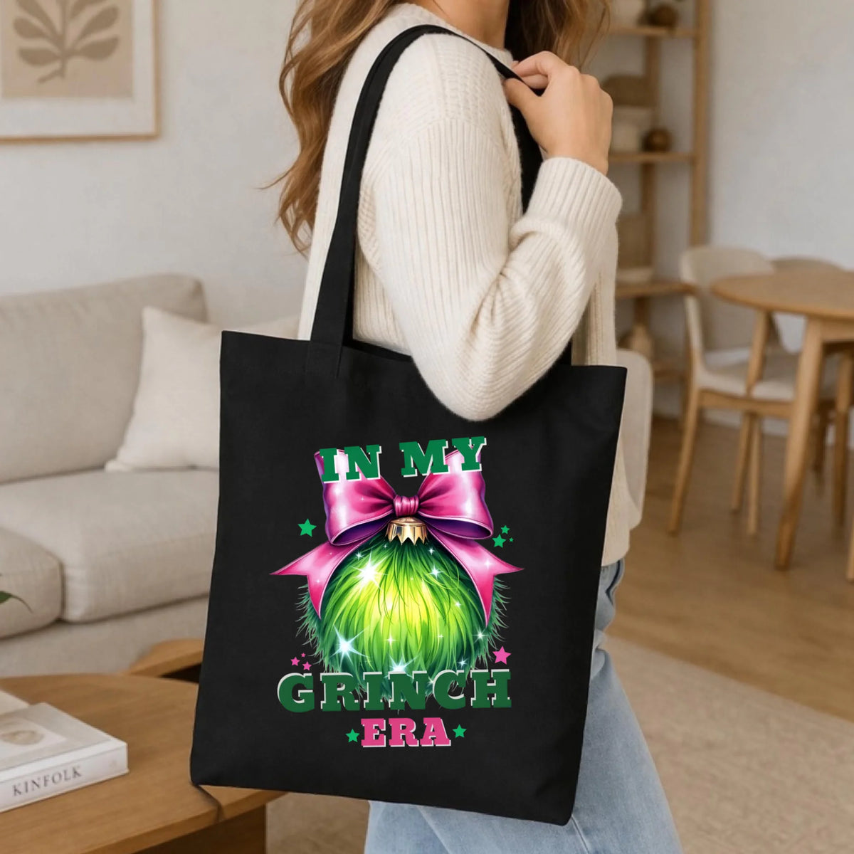 Torba świąteczna - In my Grinch era BN26