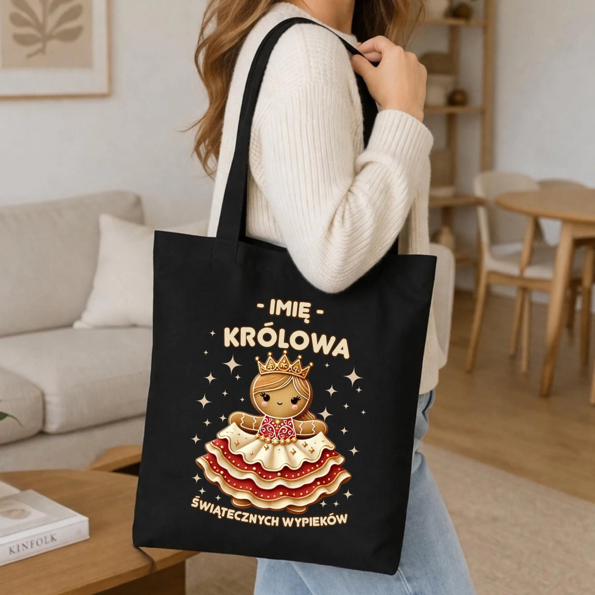 Torba świąteczna - Królowa świątecznych wypieków - personalizowana BN28
