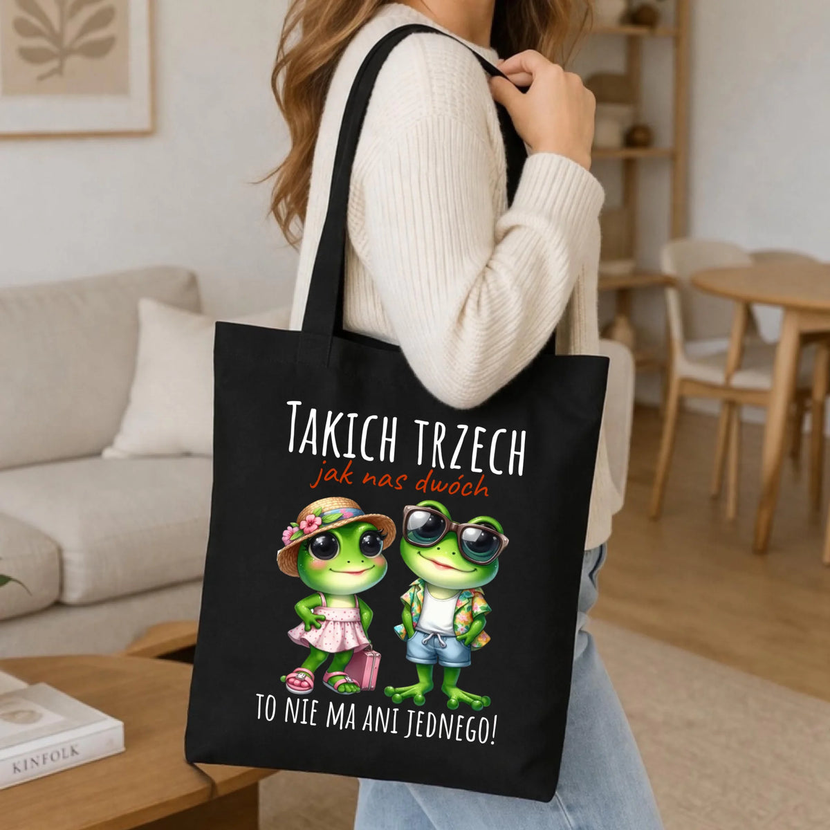 Torba dla par - Żabki Takich trzech jak nas dwóch DCH11