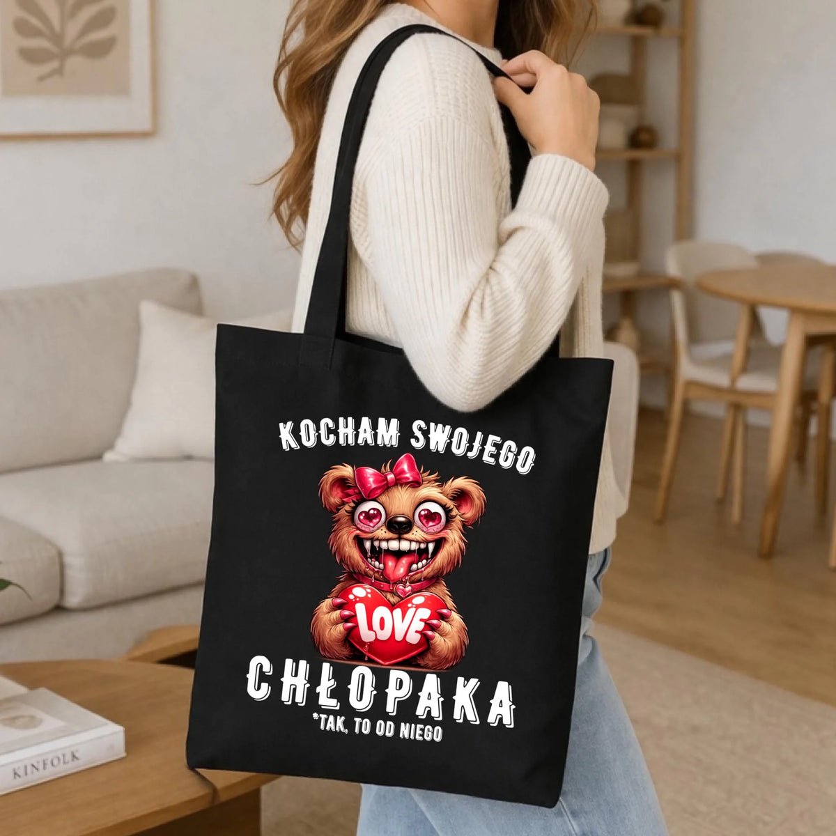 Torba dla dziewczyny - Kocham swojego chłopaka W89