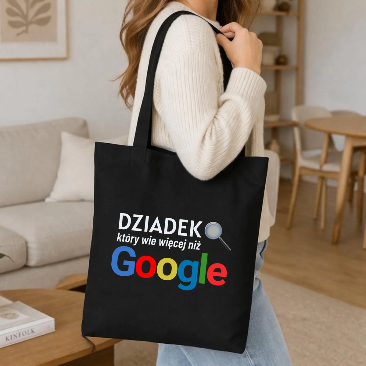 Torba dla dziadka - Dziadek który wie więcej niż google D44