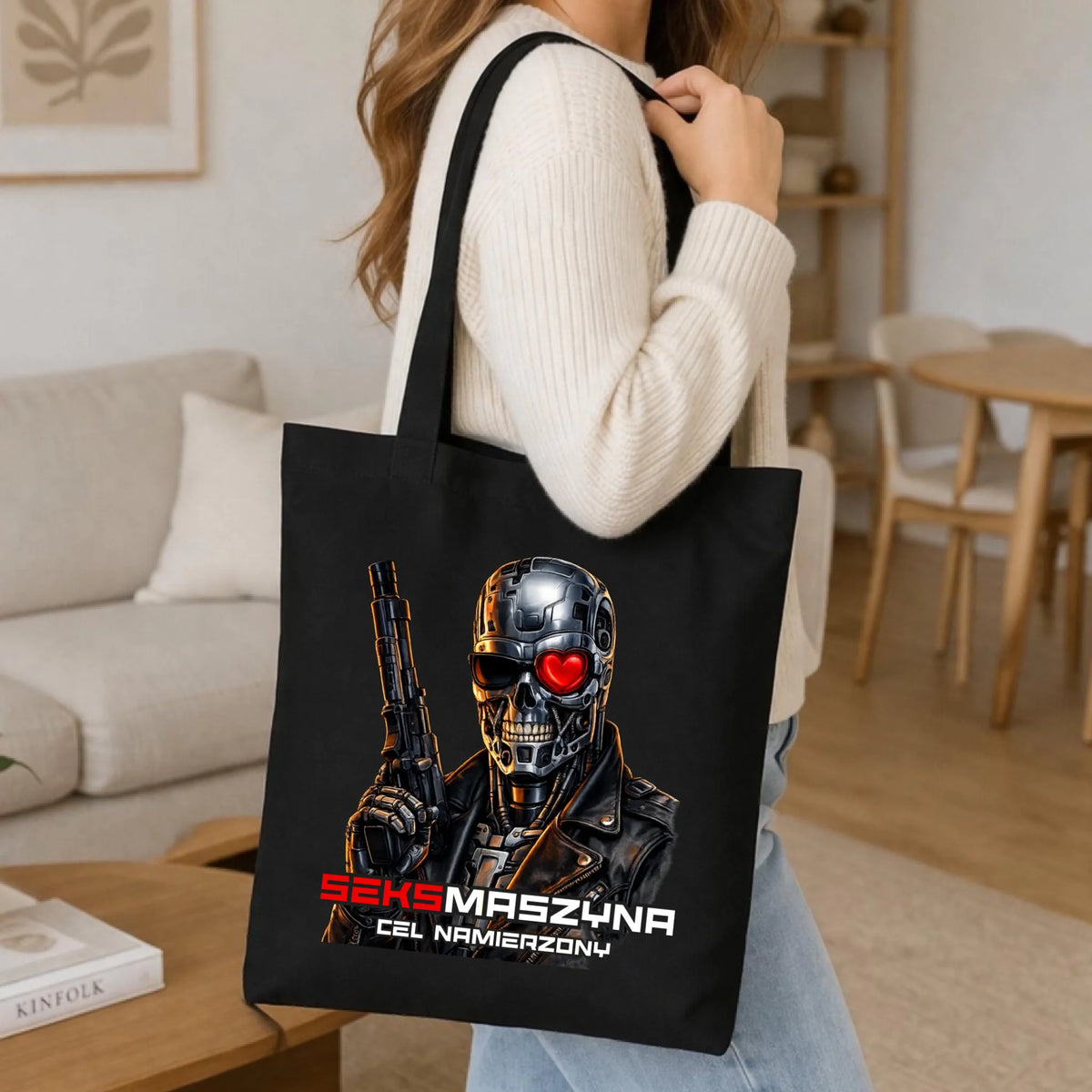 Torba dla faceta - Cyborg z sercem Seks maszyna DCH32