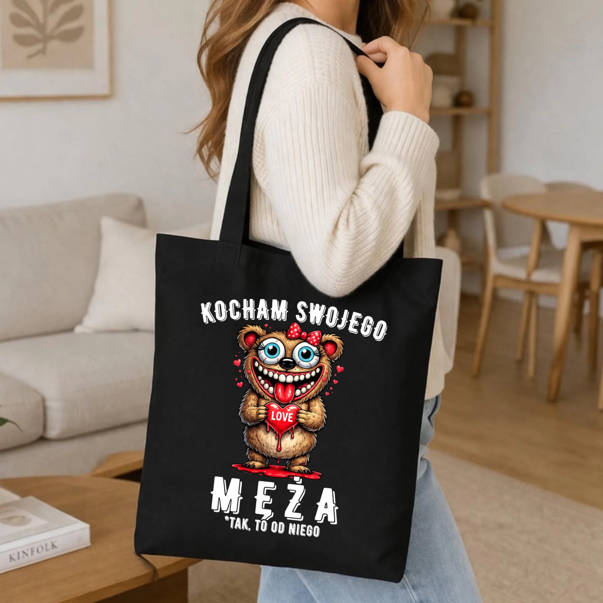 Torba dla żony - Kocham swojego męża W22