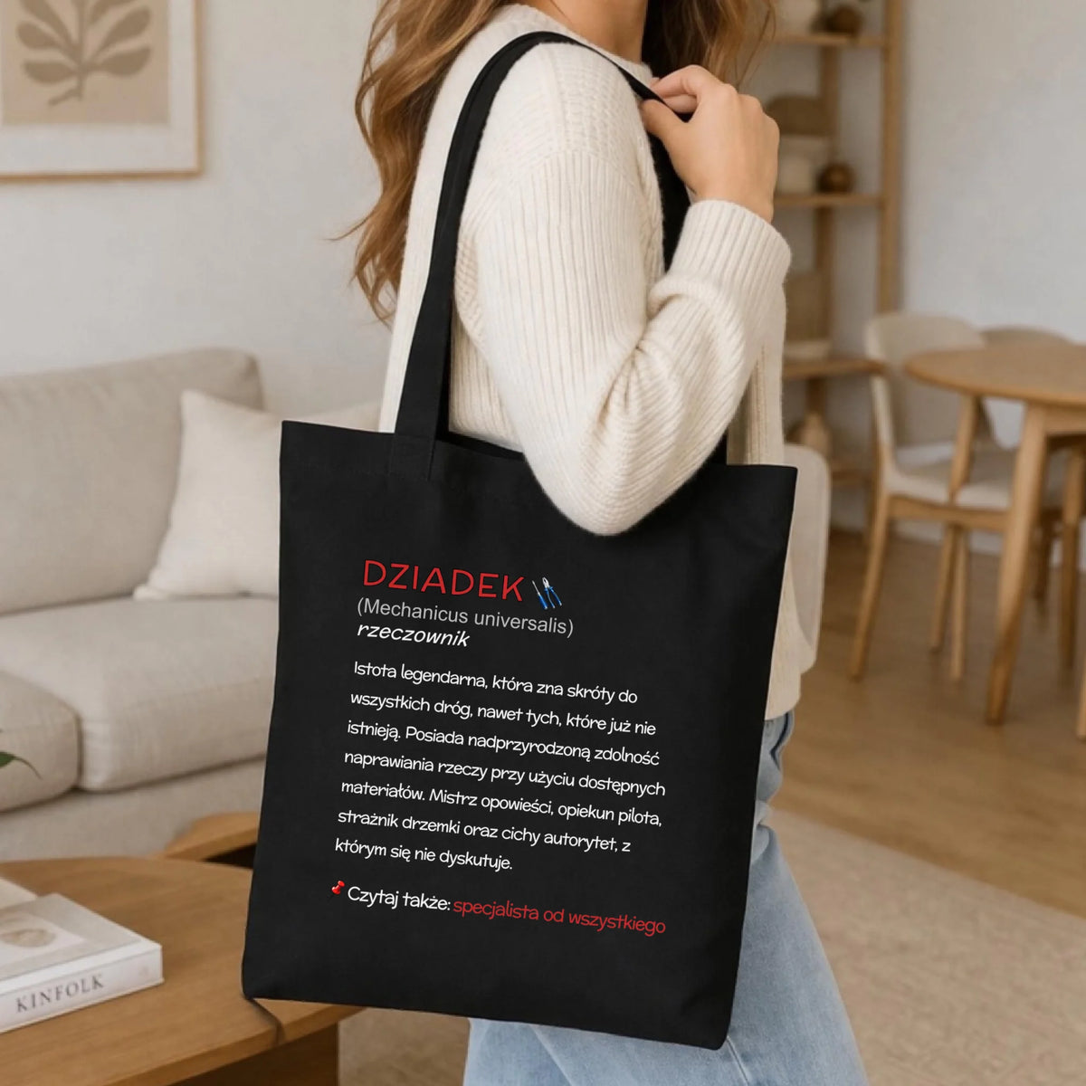 Torba dla dziadka - Dziadek śmieszna definicja D43