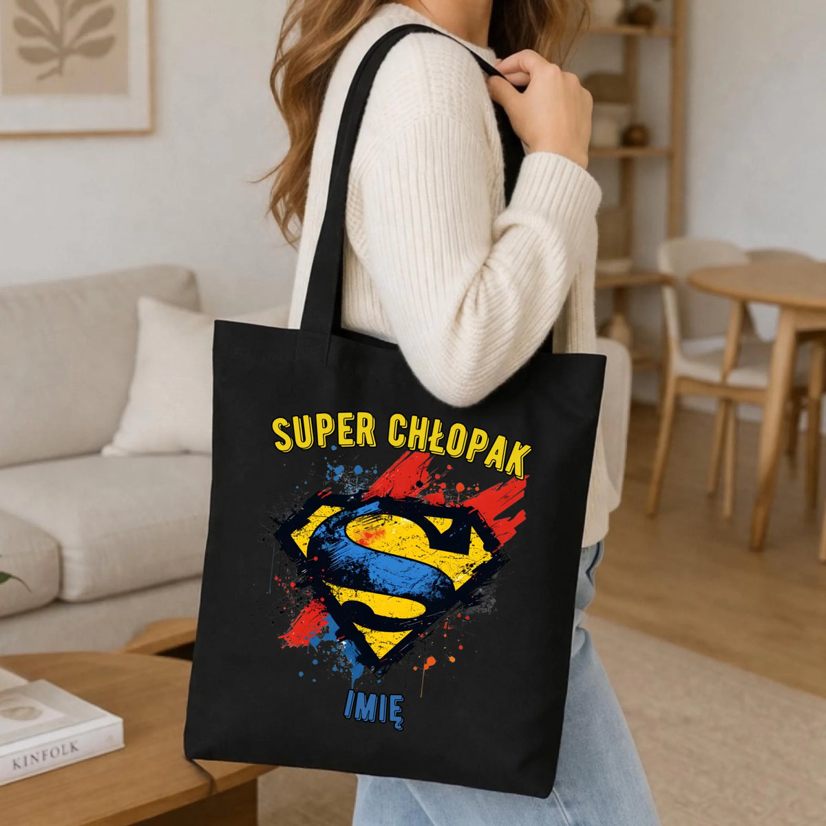 Torba - prezent na Dzień Chłopaka - Super Chłopak - personalizowana DCH18
