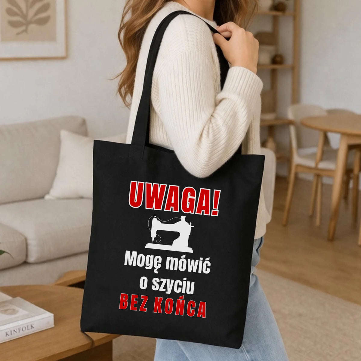Torba szyciowa dla krawcowej - Mówić o szyciu bez końca HS19