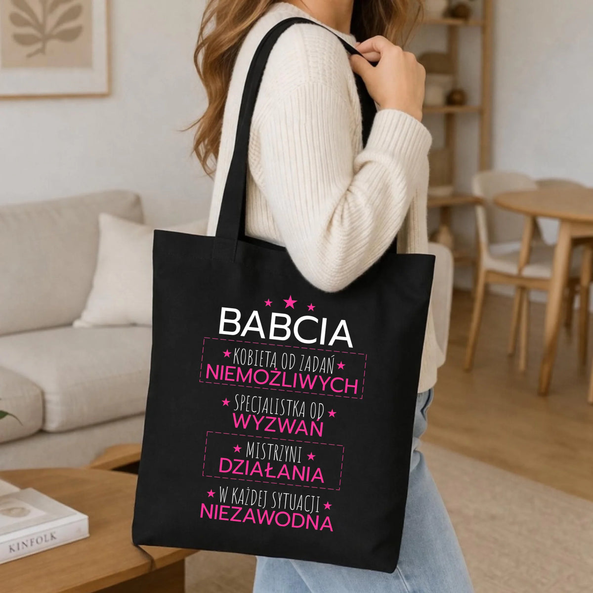Torba dla babci - Babcia kobieta od zadań niemożliwych B30