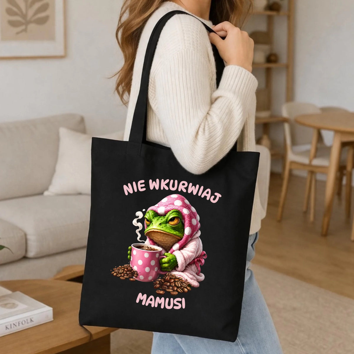 Torba dla mamy - Nie wku*wiaj mamusi - bez cenzury DM49