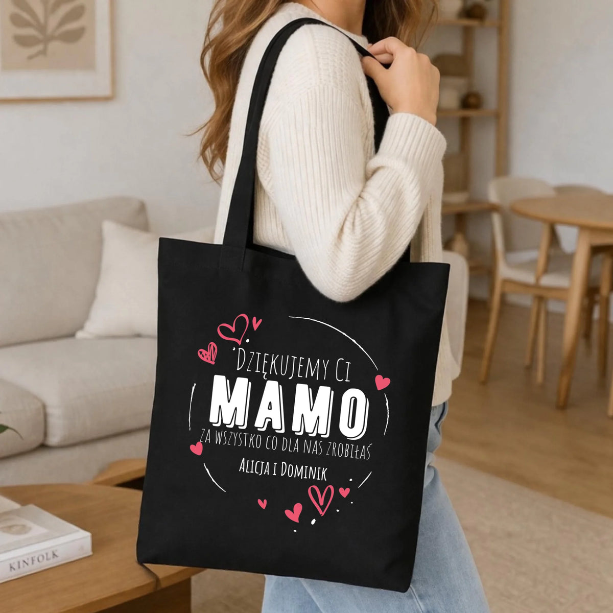Torba dla mamy - Dziękujemy Ci Mamo - personalizowana DM43