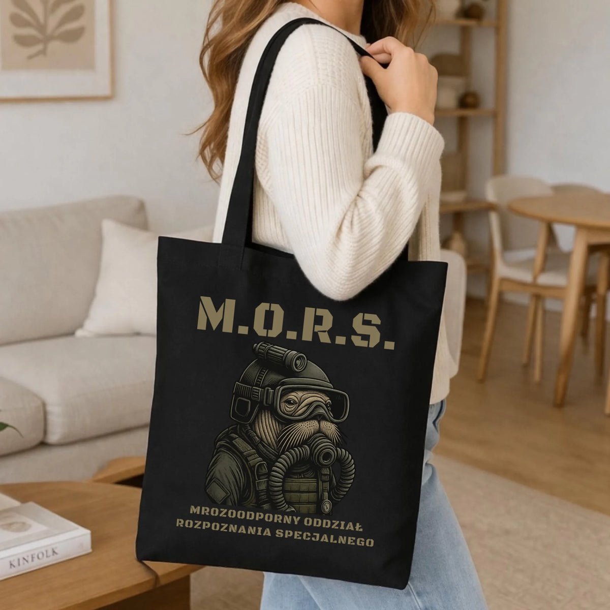 Torba - prezent dla morsa - M.O.R.S. Mrozoodporny Oddział Rozpoznania Specjalnego HM20