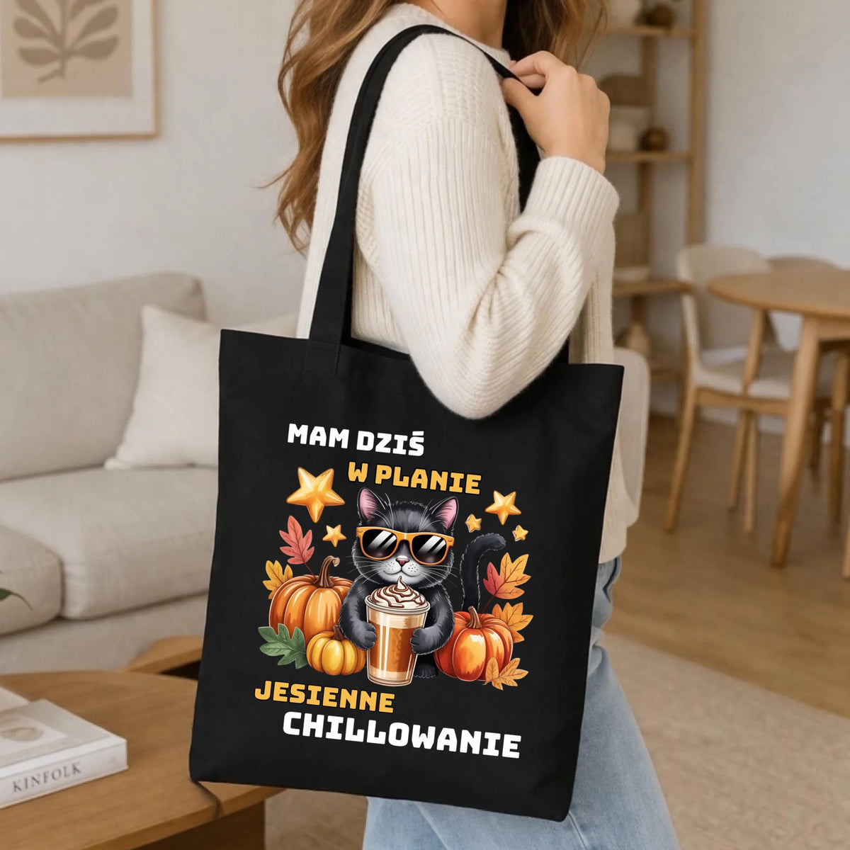 Torba jesienna - Mam dziś w planie jesienne chillowanie JS34
