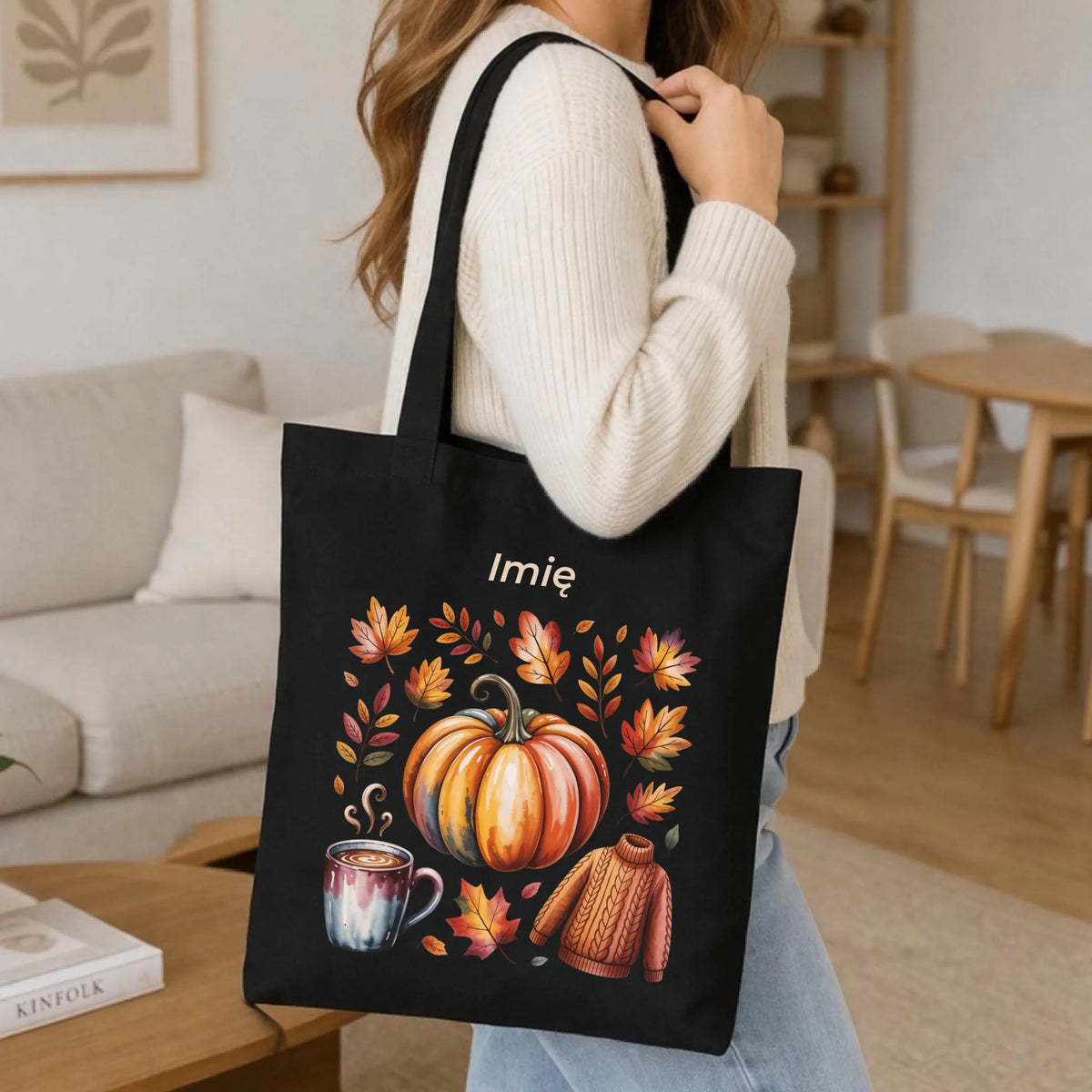 Torba jesienna - Złota jesień - personalizowana JS30