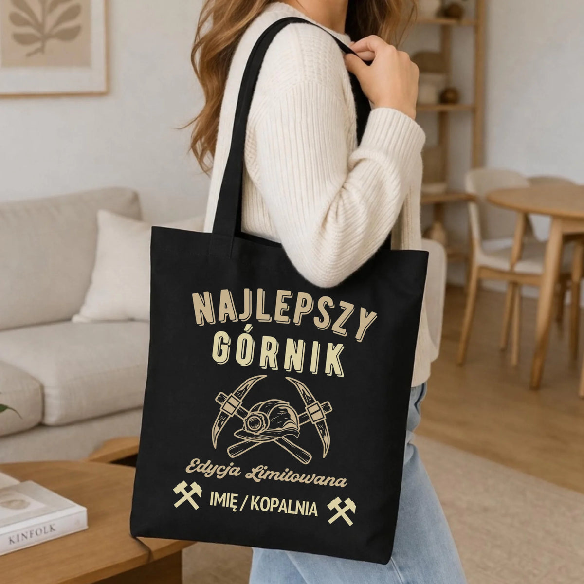 Torba - prezent dla górnika - Najlepszy górnik - personalizowana G27