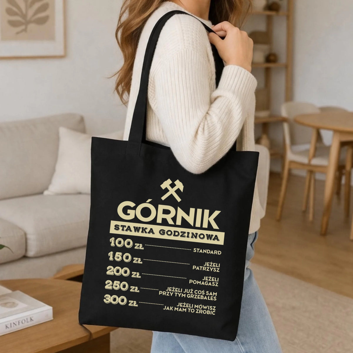 Torba - prezent dla górnika - Górnik stawka godzinowa G14