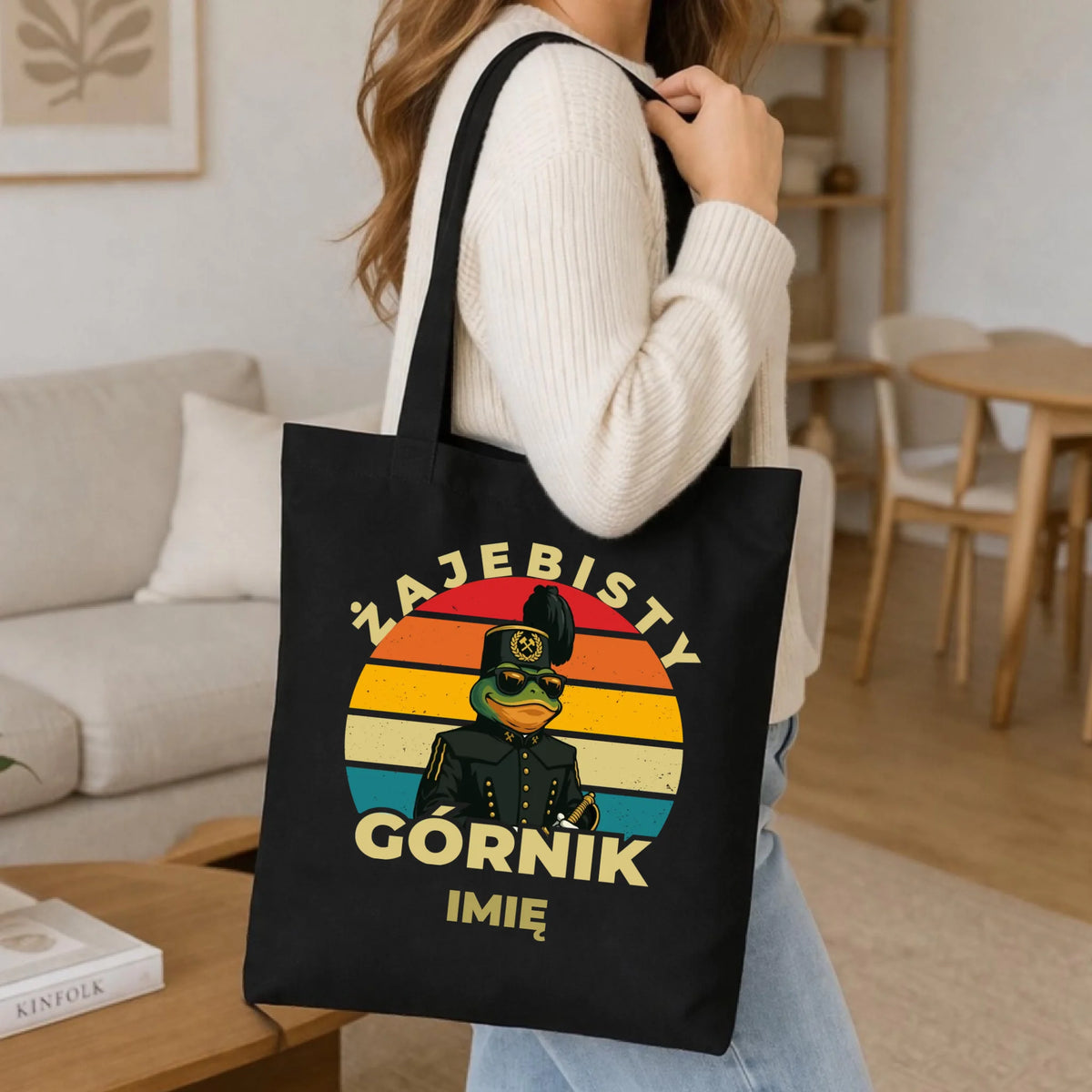 Torba - prezent dla górnika - Żajebisty górnik - personalizowana G19