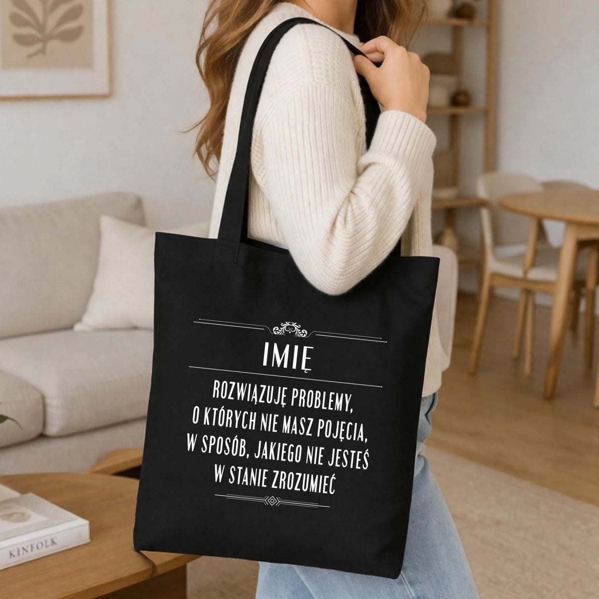Torba - Rozwiązuję problemy, o których nie masz pojęcia - personalizowana DZ20