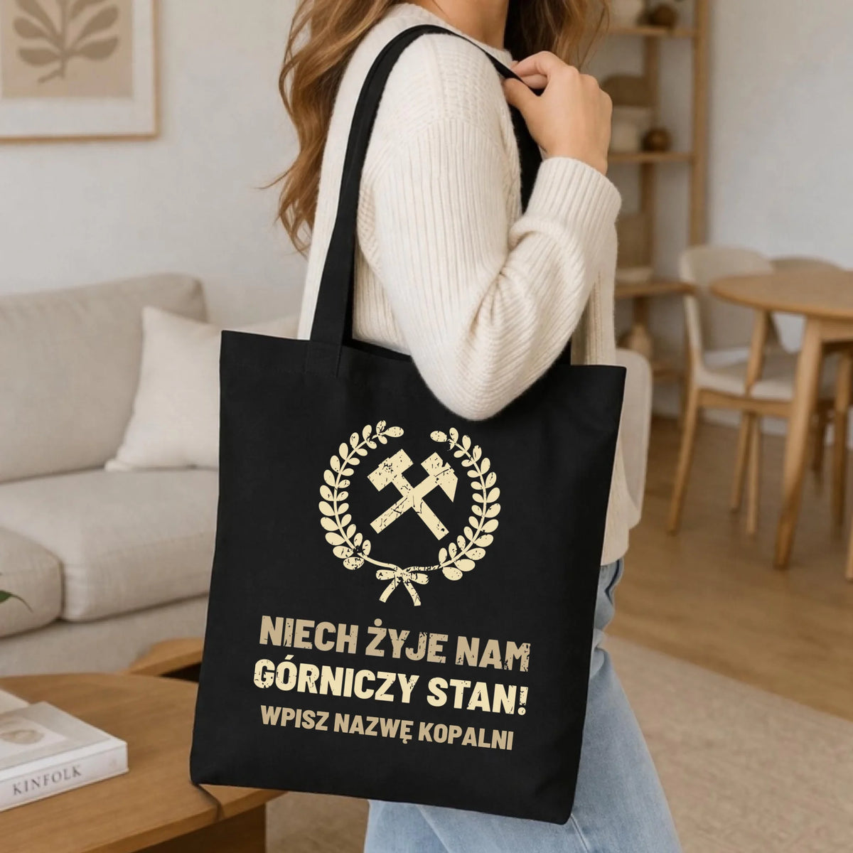 Torba - prezent dla górnika - Niech żyje nam górniczy stan - personalizowana G24
