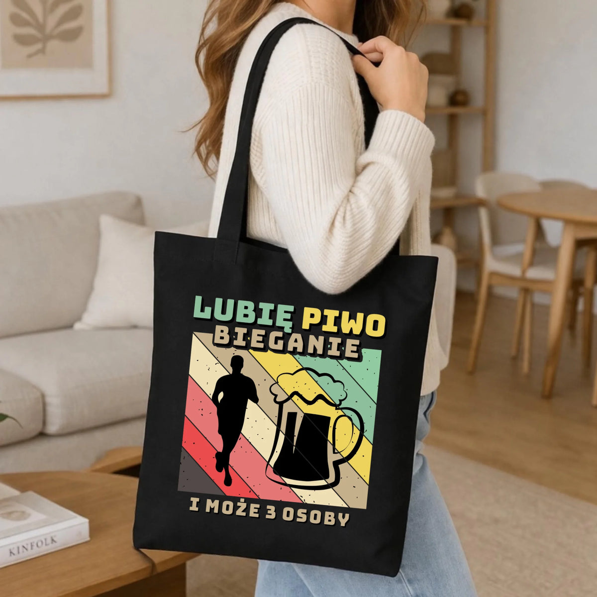 Torba dla biegacza - Lubię piwo bieganie HB01