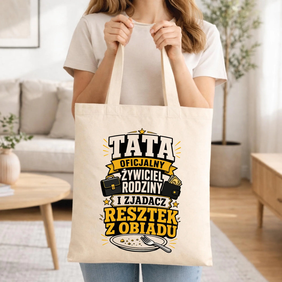 Torba dla taty - Tata oficjalny żywiciel rodziny DT34
