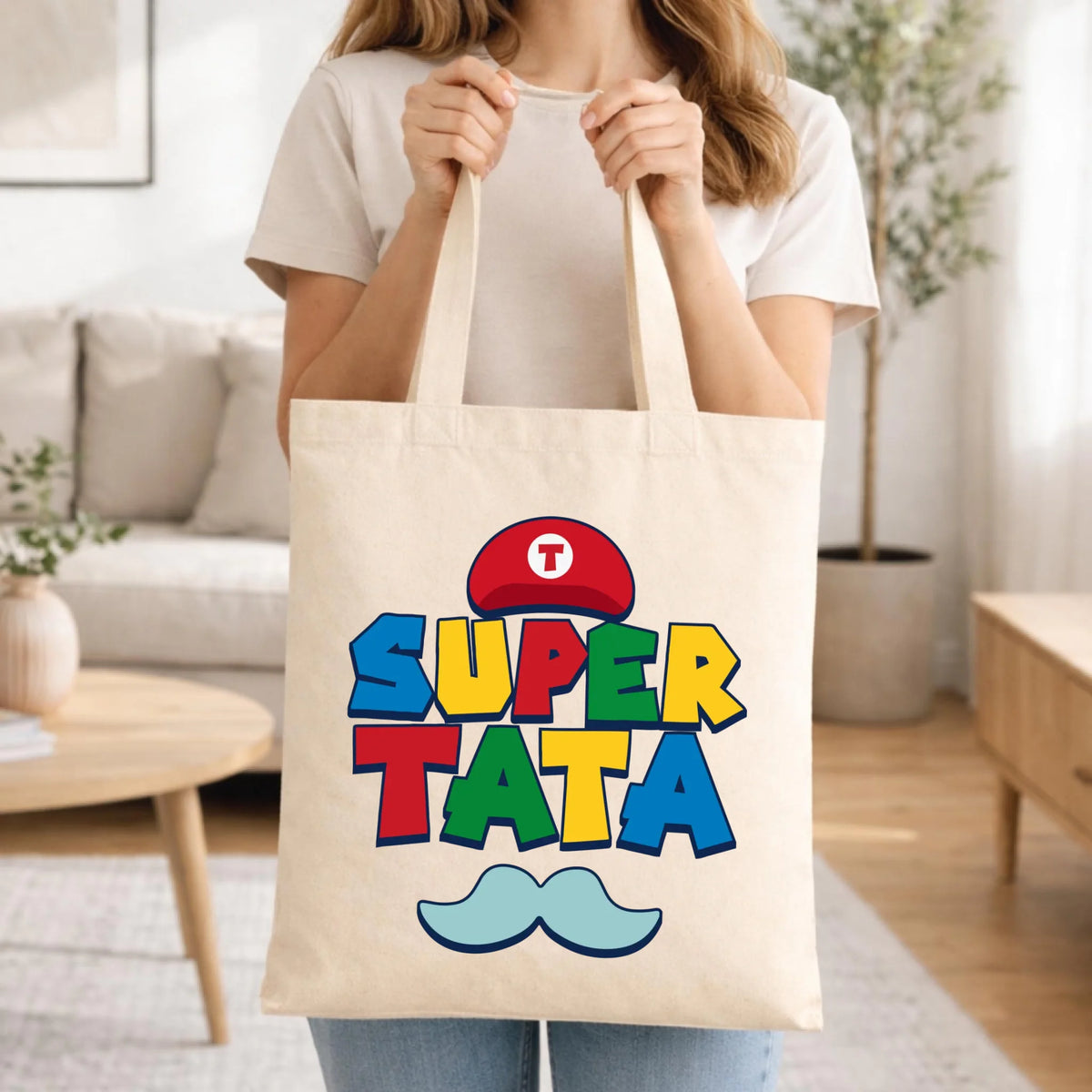 Torba dla taty - Super Tata w stylu Mario DT28