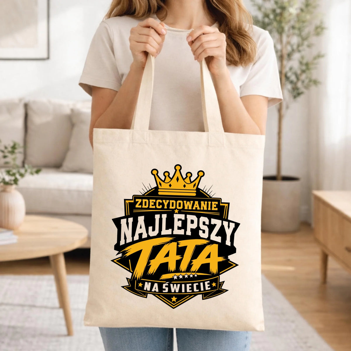 Torba dla taty - Zdecydowanie najlepszy tata na Świecie DT25
