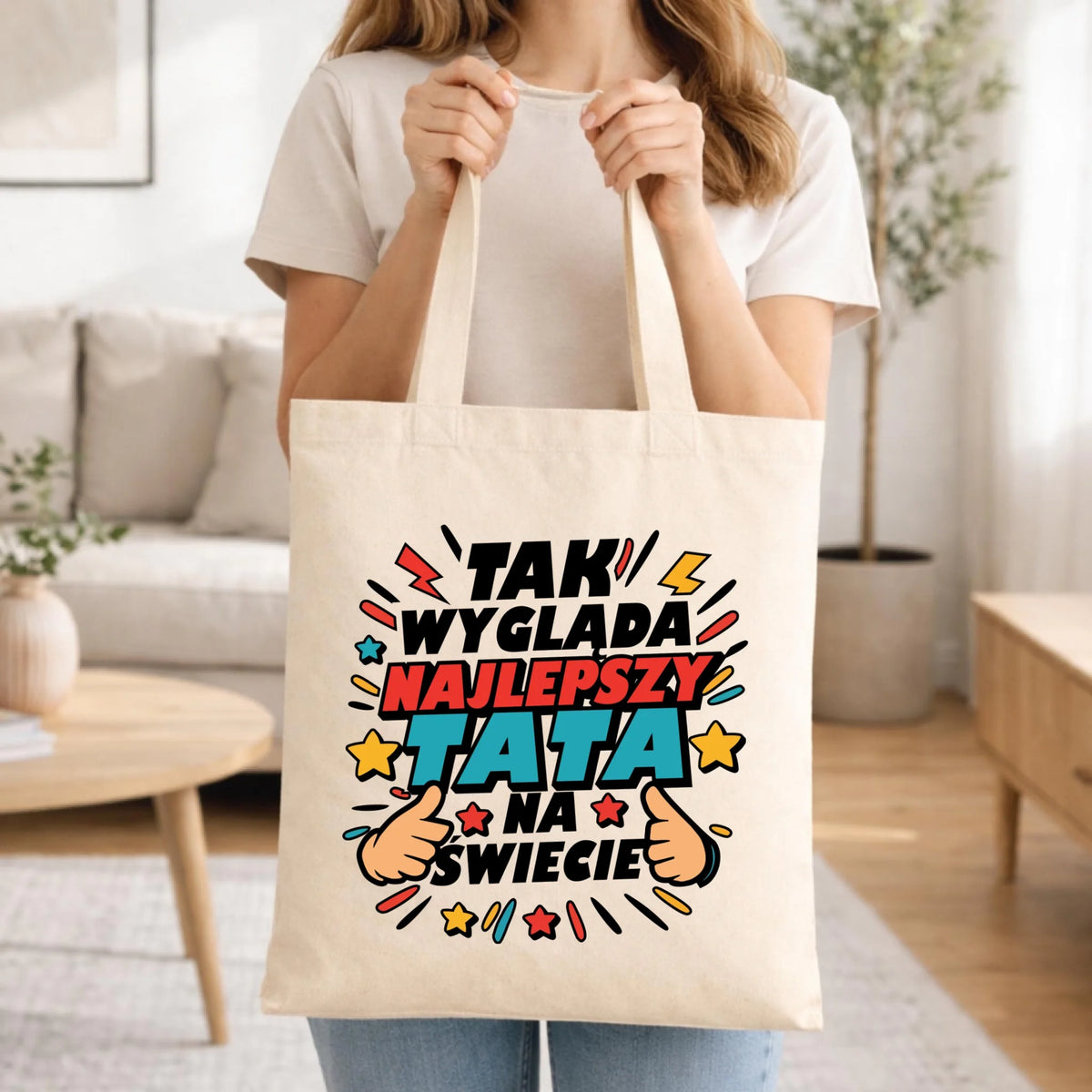 Torba dla taty - Tak wygląda najlepszy tata na świecie DT08