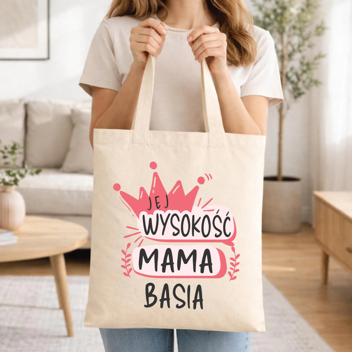Torba dla mamy - Jej Wysokość Mama - personalizowana DM16