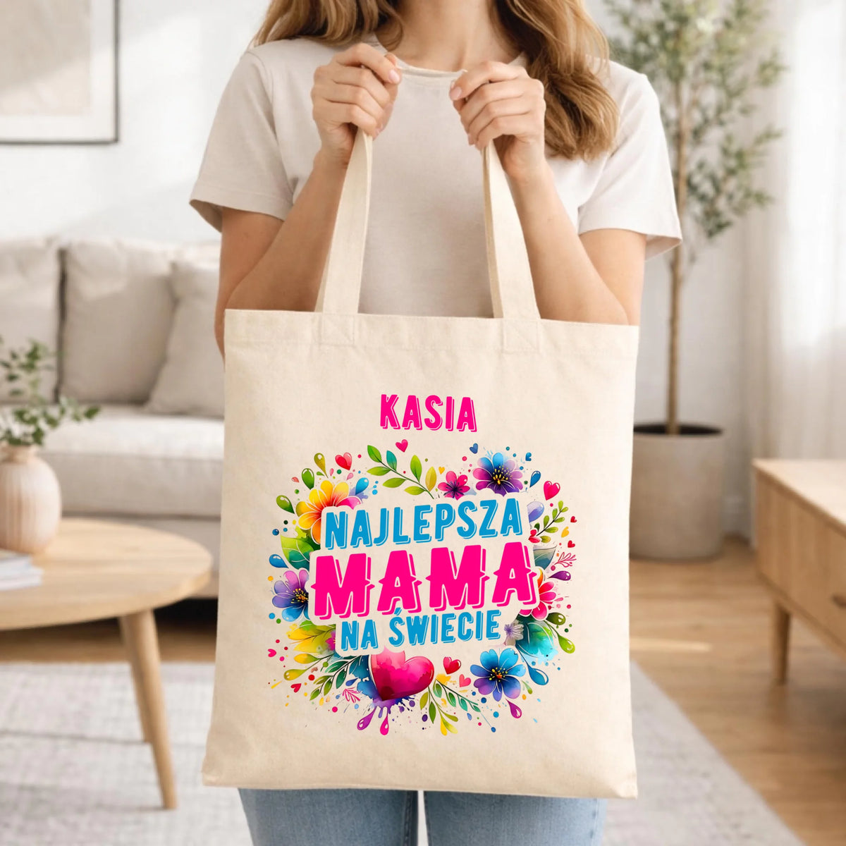 Torba dla mamy - Najlepsza Mama - personalizowana DM15