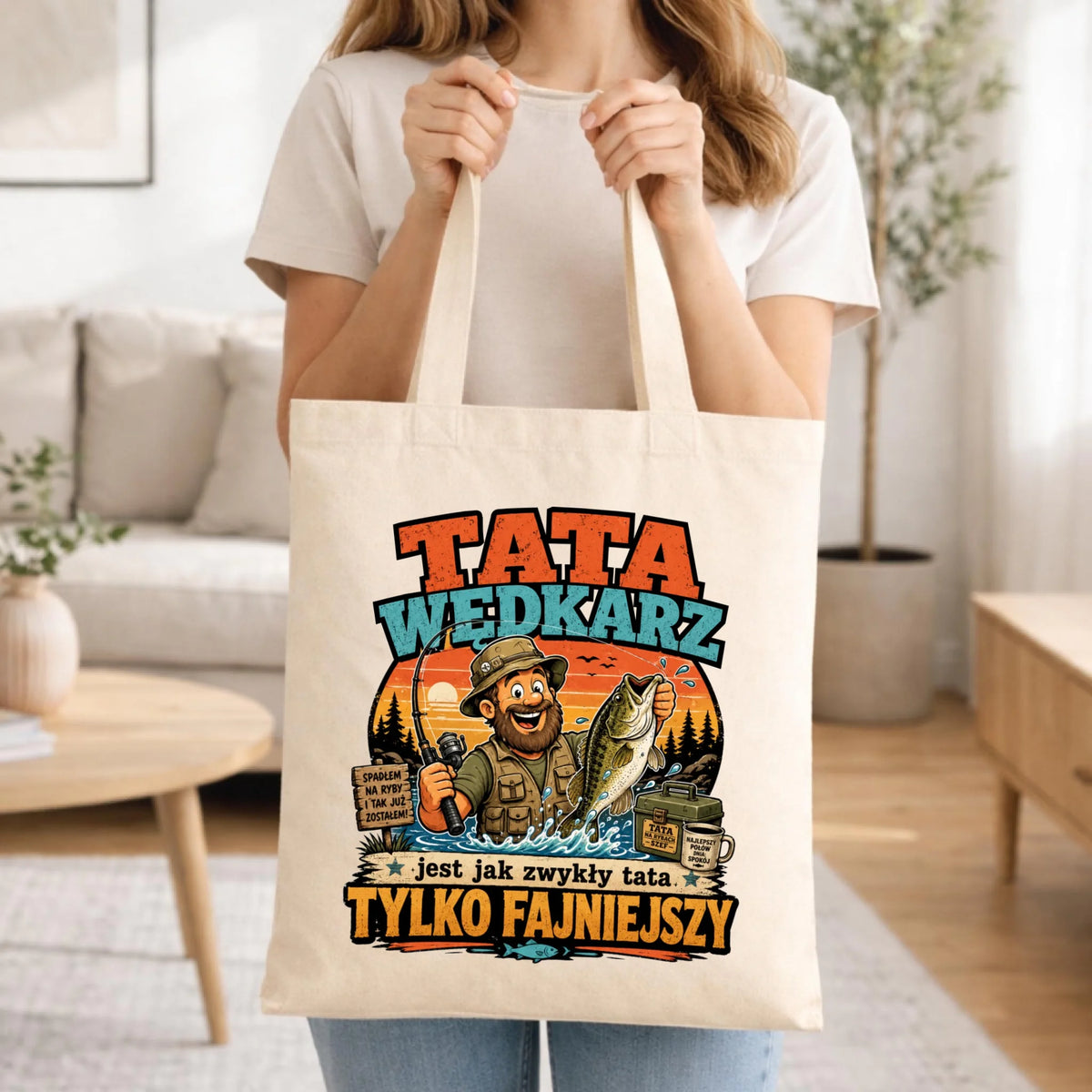 Torba dla taty wędkarza - Tata wędkarz DT06