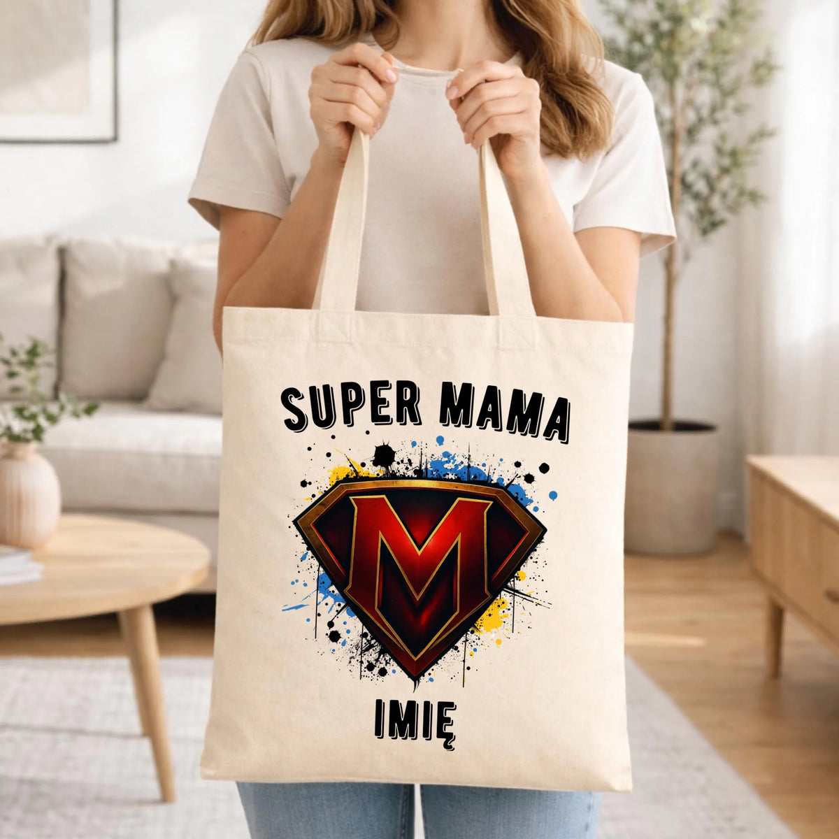Torba dla mamy - Super Mama - personalizowana DM07