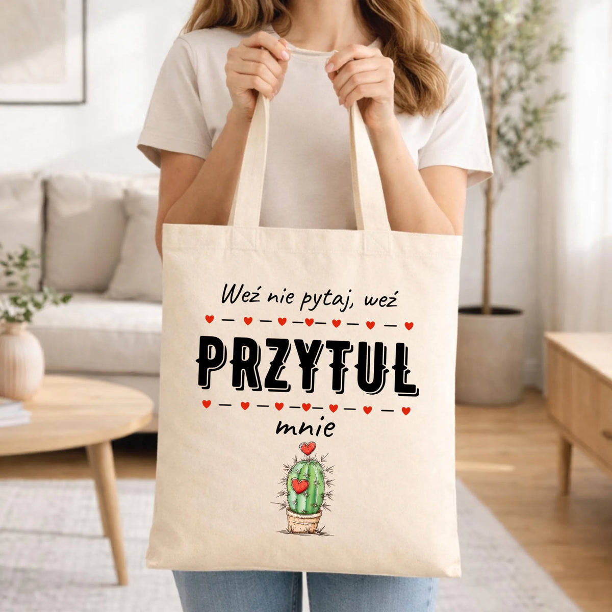 Torba dla par - Weź nie pytaj, weź przytul mnie W49