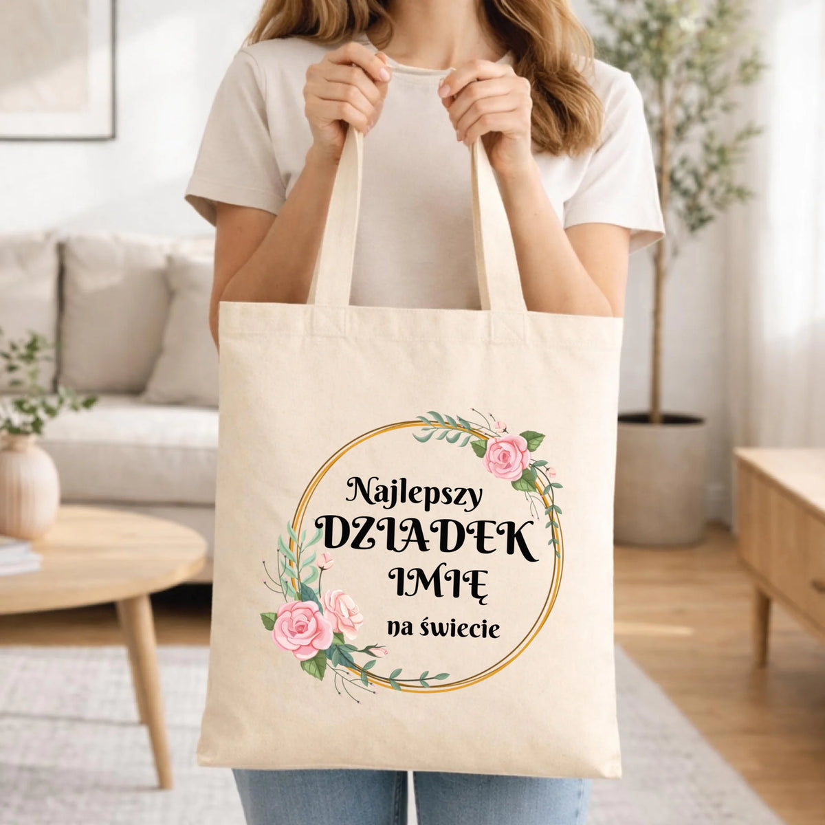 Torba dla dziadka - Najlepszy dziadek na Świecie - personalizowana D04