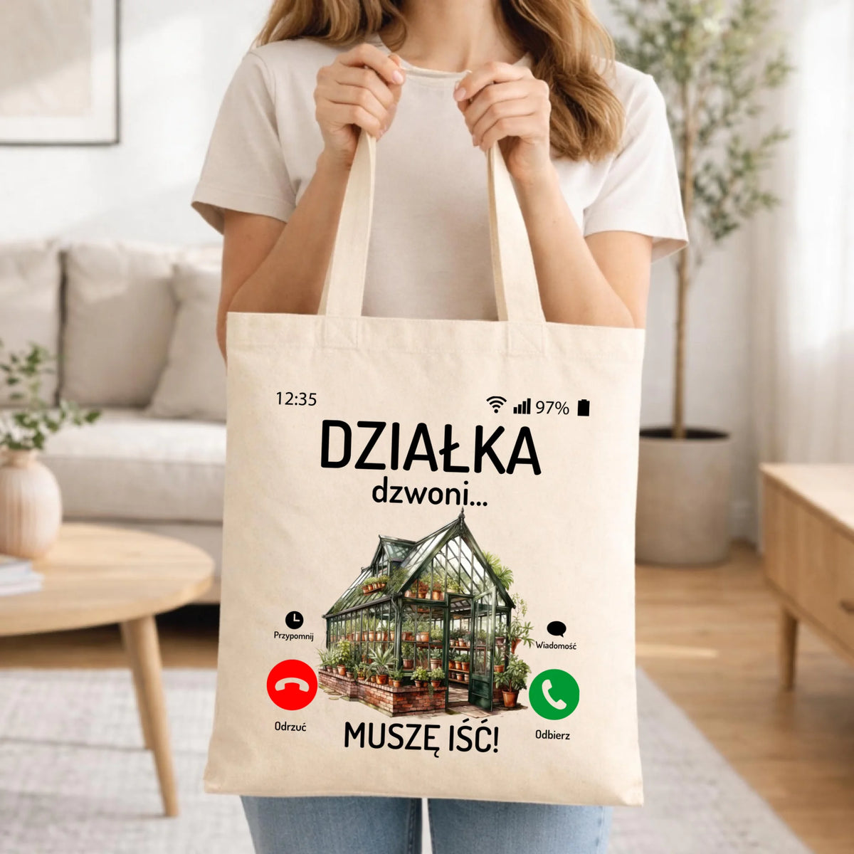 Torba dla babci - Działka dzwoni muszę iść B41