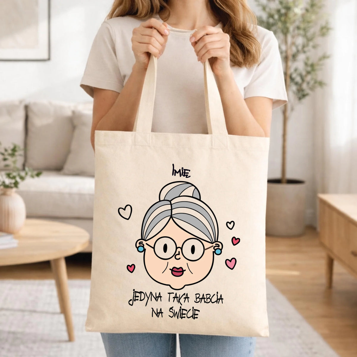 Torba dla babci - Jedyna taka babcia na świecie - personalizowana B15