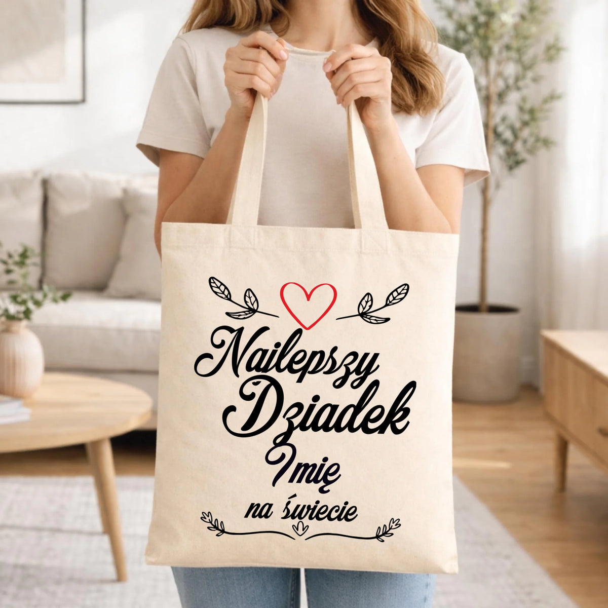 Torba dla dziadka - Najlepszy dziadek na Świecie - personalizowana D12