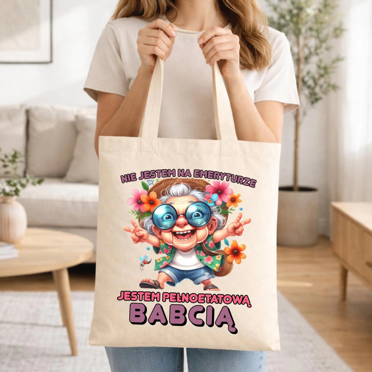 Torba dla babci - Pełnoetatowa babcia B20