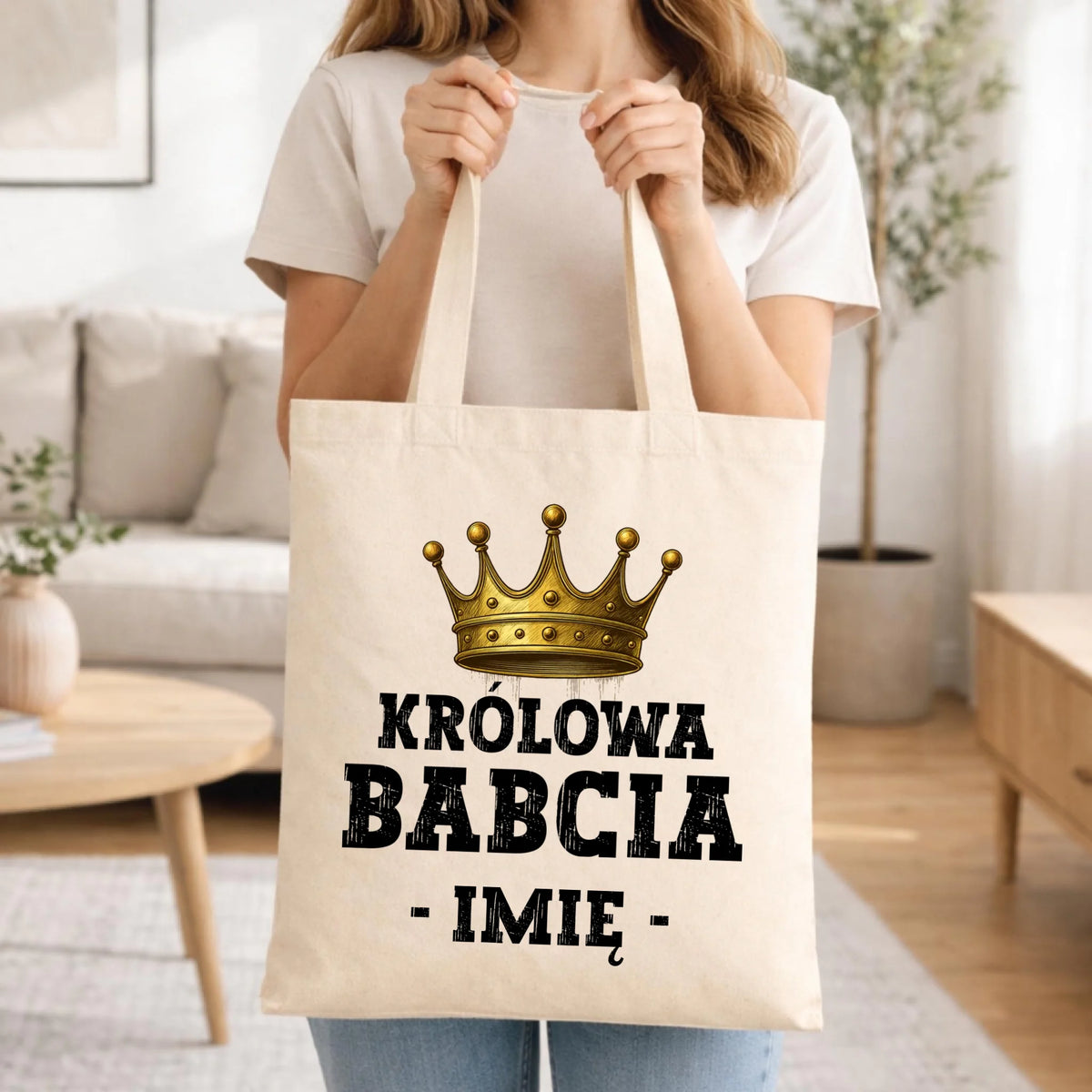 Torba dla babci - Królowa Babcia - personalizowana B17
