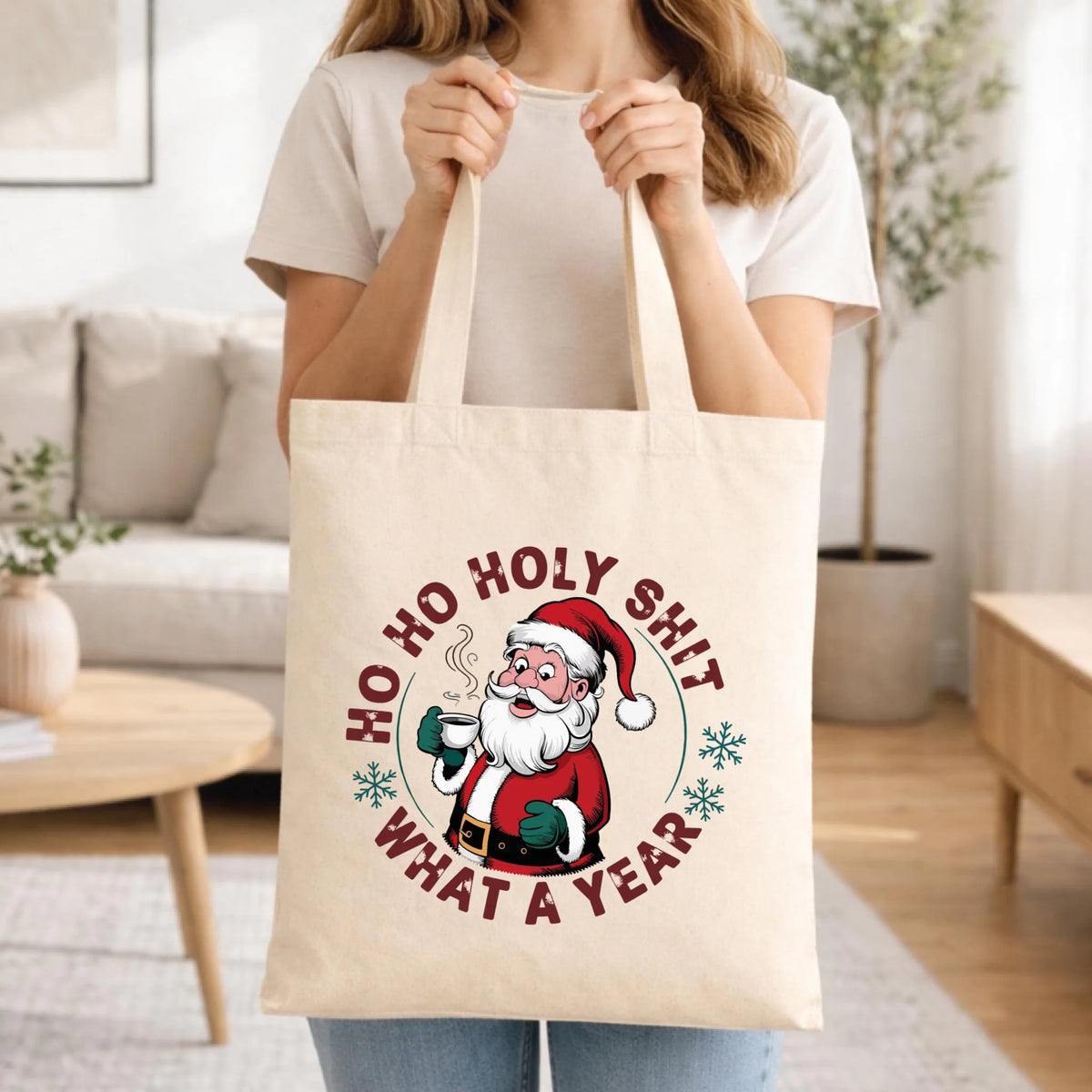 Torba świąteczna - Ho ho holy shit what a year BN74