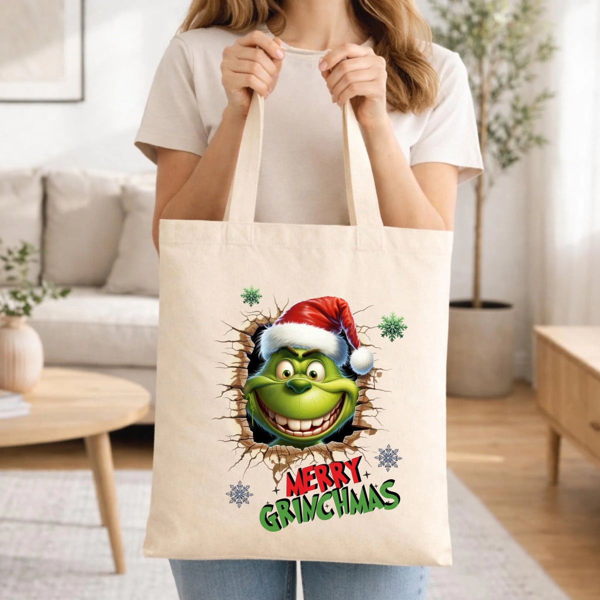 Torba świąteczna - Grinch - Merry Grinchmas BN113