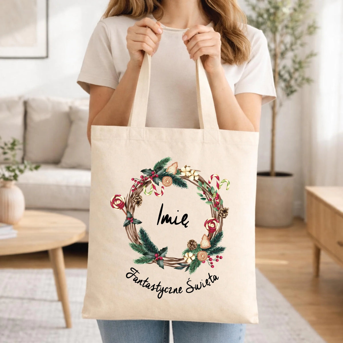 Torba świąteczna - Fantastyczne Święta - personalizowana BN14