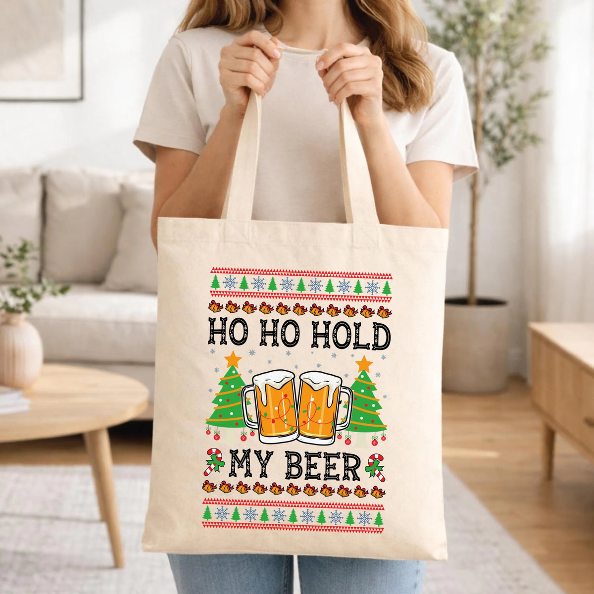 Torba świąteczna - Ho ho hold my beer BN131