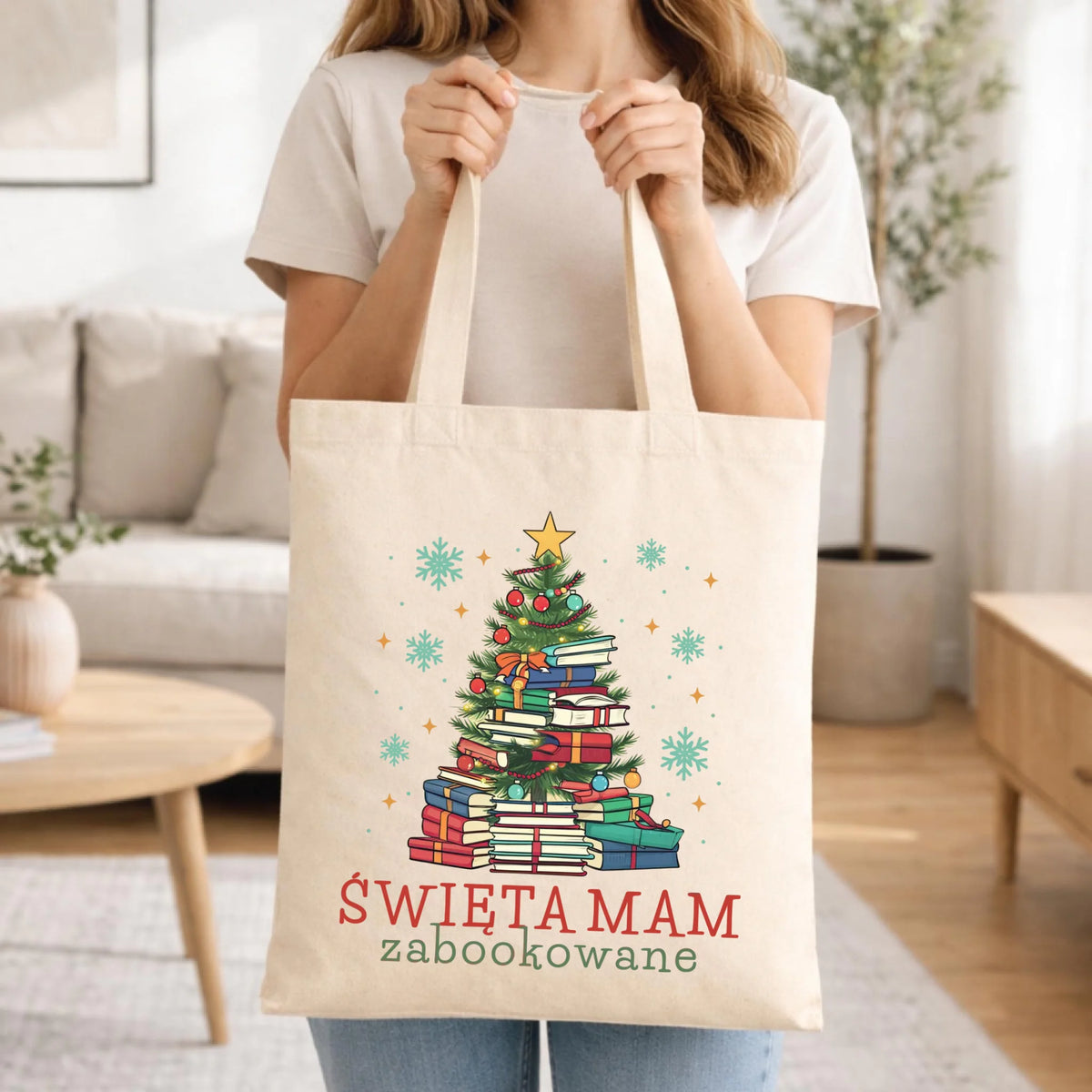 Torba świąteczna - Święta mam zabookowane BN05