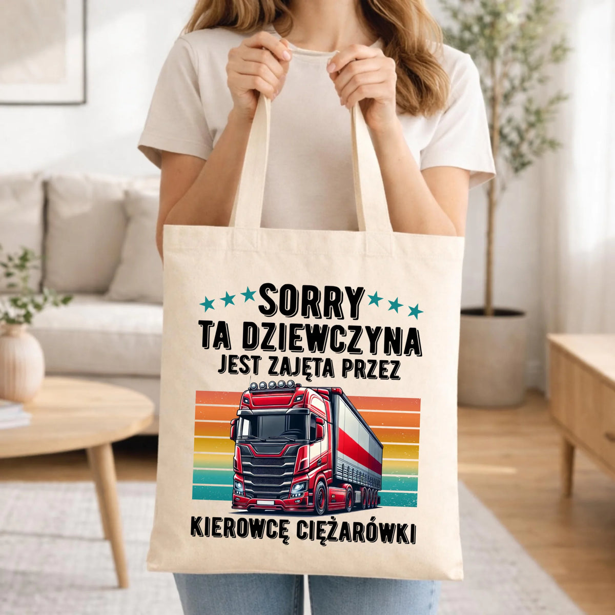 Torba - Ta dziewczyna jest zajęta przez kierowcę ciężarówki ZKT12