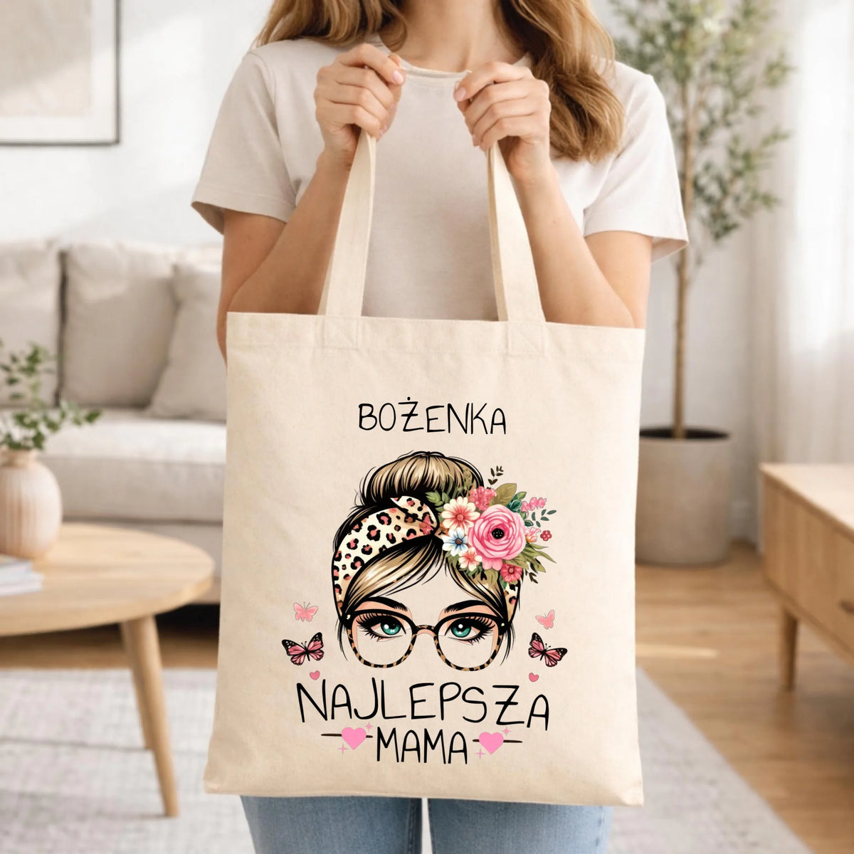 Torba dla mamy - Najlepsza mama - personalizowana DM37