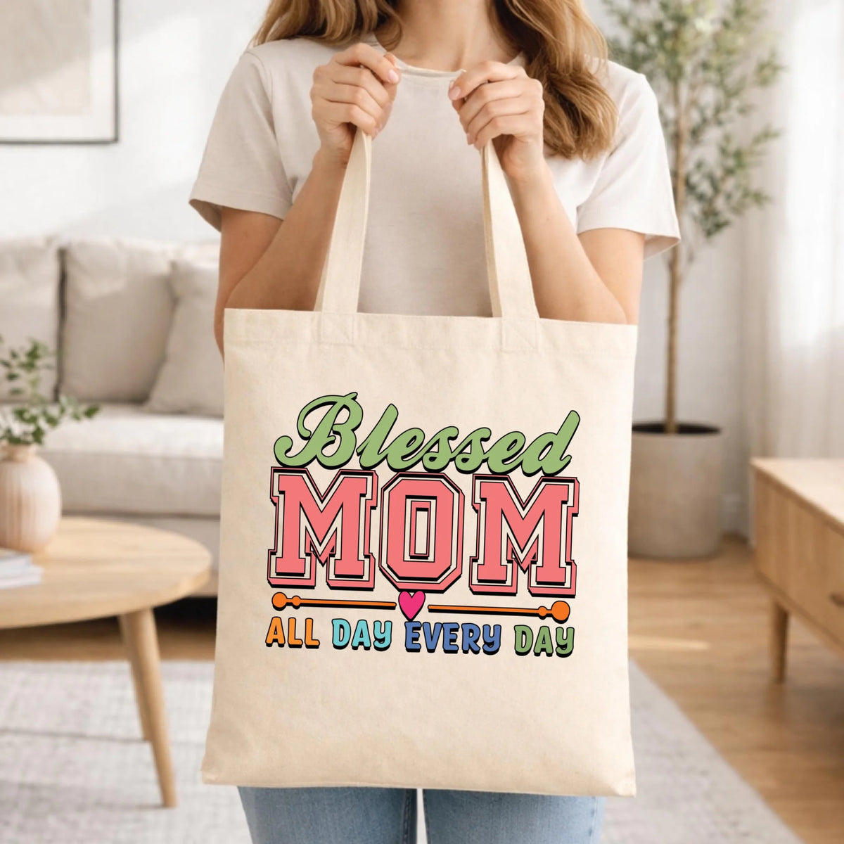 Torba dla mamy - Blessed mom all day every day DM36
