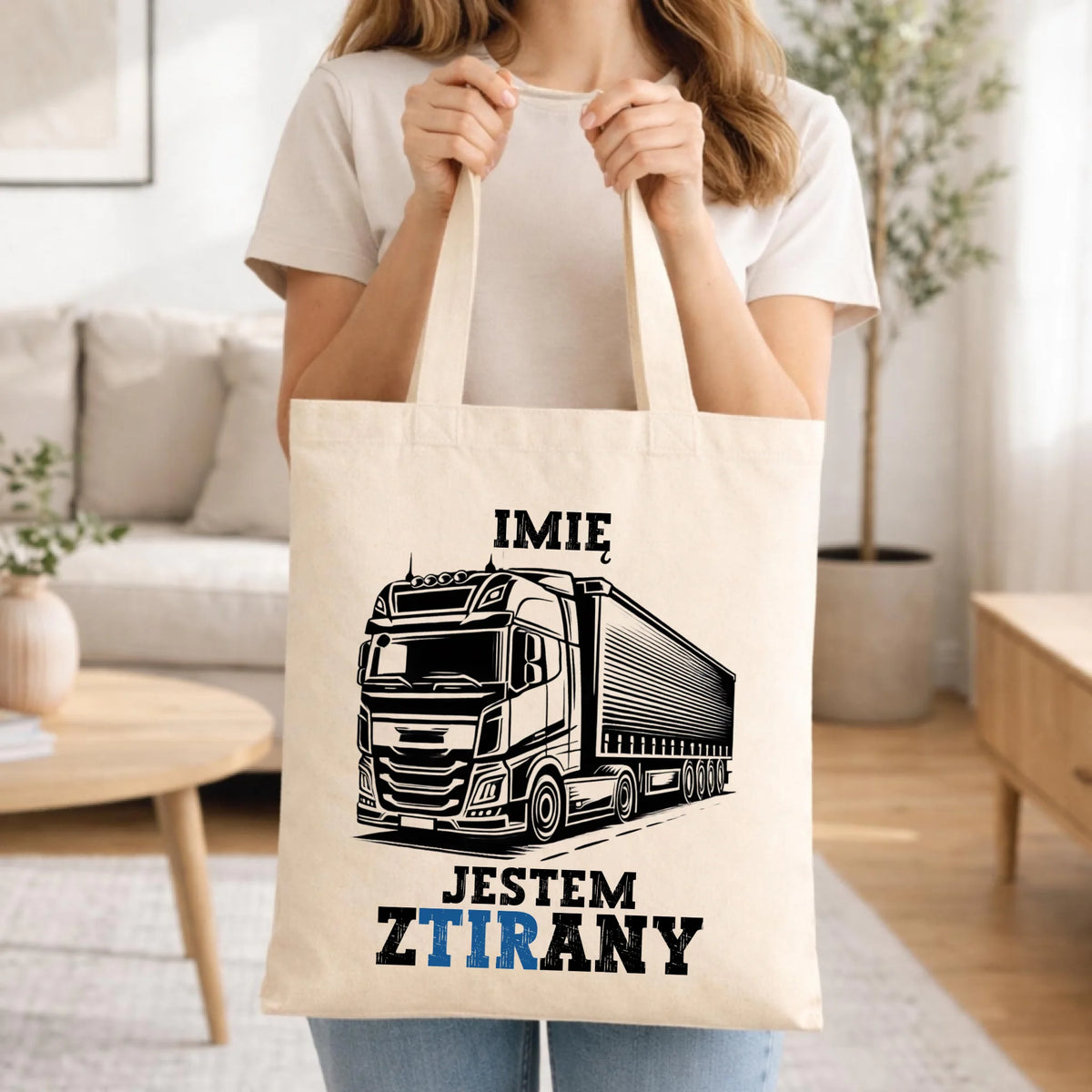 Torba dla kierowcy ciężarówki - Jestem zTIRany - personalizowana ZKT01