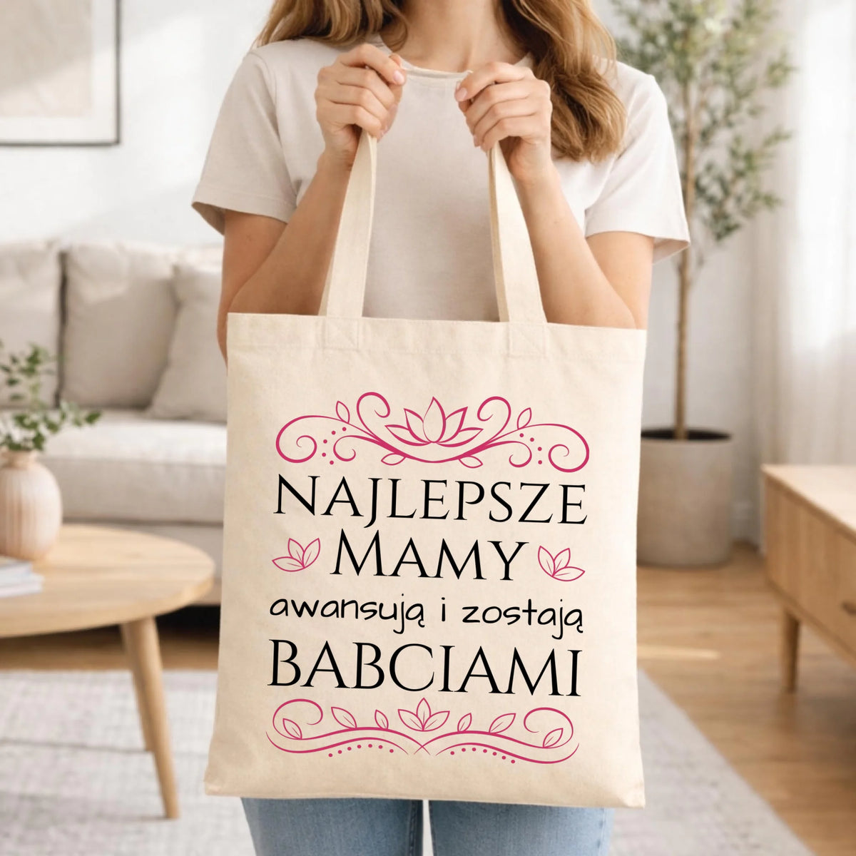 Torba dla mamy - przyszłej babci - Najlepsze mamy awansują i zostają babciami DM26